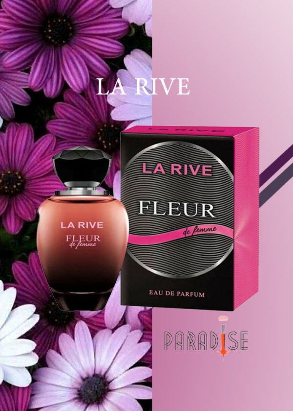 ادکلن زنانه FLEUR شرکت LA RIVE