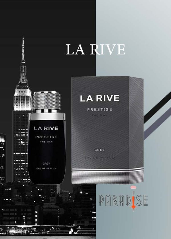 ادکلن مردانه THE MAN GREY PRESTIGE شرکت LA RIVE